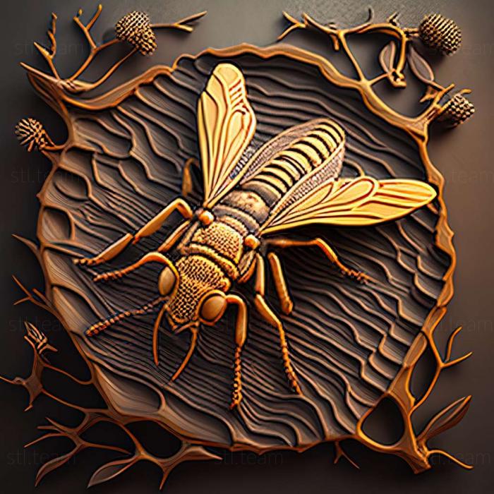 3D model Polistes vergnei (STL)